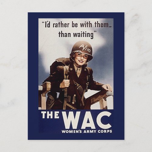 WAC POSTCARD