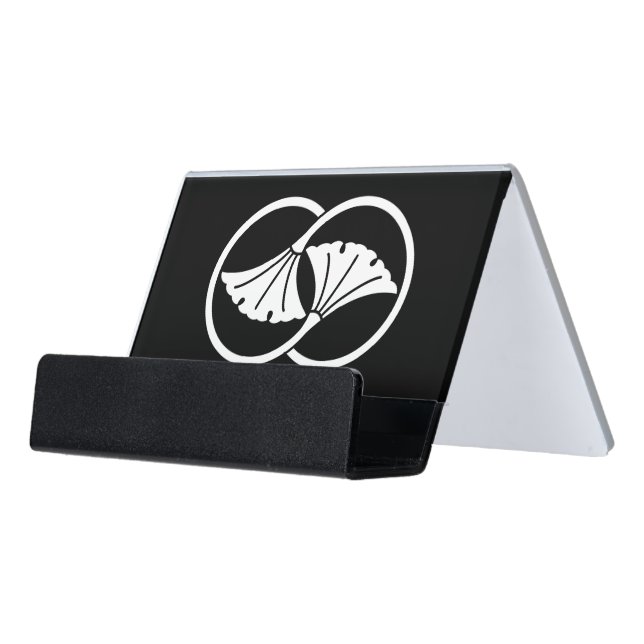 Wachigai Ican Desk Business Card Holder (Angled Front)