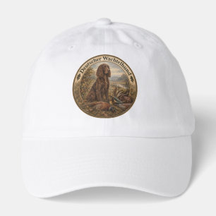 Wachtelhund Hunting Art , German Spaniel Hat