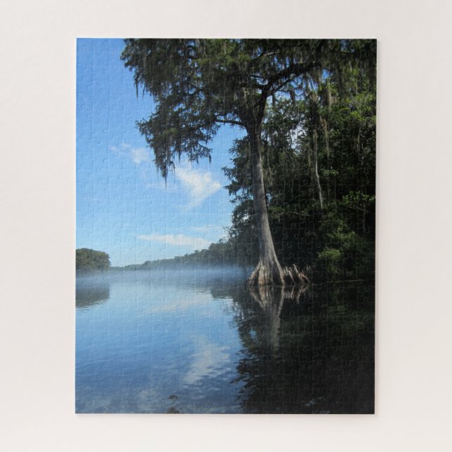 Wacissa River Cypress Florida Jigsaw Puzzle (Vertical)