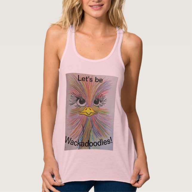 Wackadoodle T-Shirt Tank Top (Front)