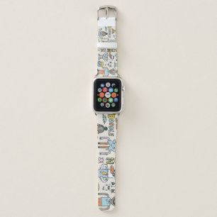 Wacky Doodles: Vintage Character Set Apple Watch Band