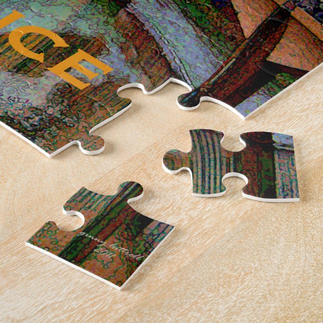 Wacky Florence Italy Jigsaw Puzzle (Side)