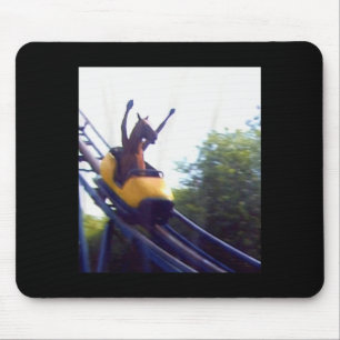 Wacky Horse Riding Roller Coaster Meme Internet Fu Mouse Pad