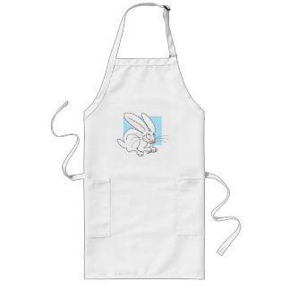 Wacky Rabbit Long Apron