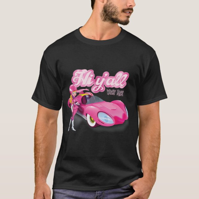 Wacky Races Penelope Pitstop Hi Y'All T-Shirt (Front)