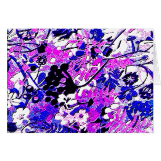 Wacky Retro Floral (Front Horizontal)