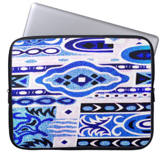 Wacky Retro Print Laptop Sleeve