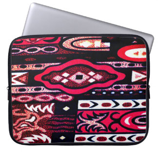 Wacky Retro Print Laptop Sleeve