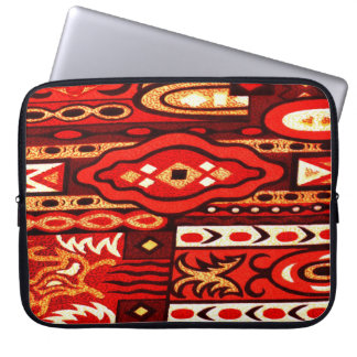 Wacky Retro Print Laptop Sleeve