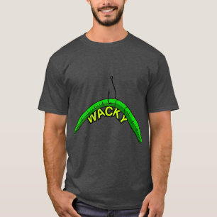 Wacky Rig Worm Catch Fish With This Bass T-Shirt