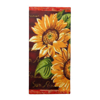 Wacky Sunflower Cloth Napkin