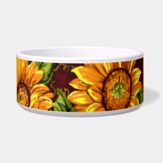 Wacky Sunflowers Bowl