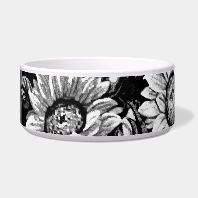 Wacky Sunflowers Bowl (Left)