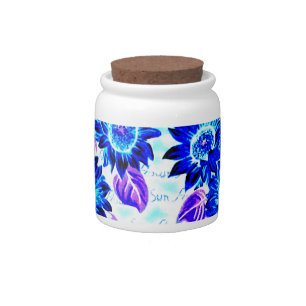 Wacky Sunflowers Candy Jar