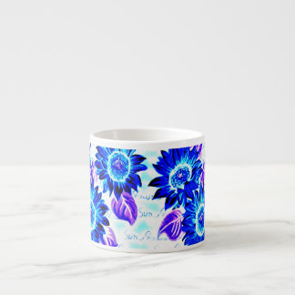 Wacky Sunflowers Espresso Cup