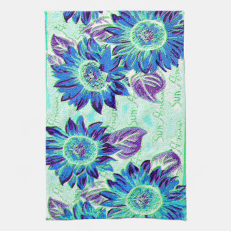 Wacky Sunflowers Towel