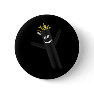 Wacky Wavy Inflatable Tubeman Dancer Face Clothing Button