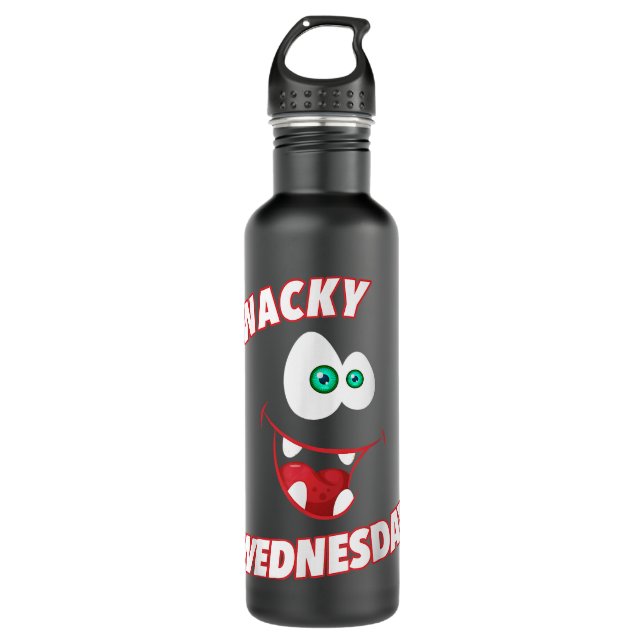 WACKY WEDNESDAY . Clothes for mismatch day T-Shirt Stainless Steel Water Bottle (Front)