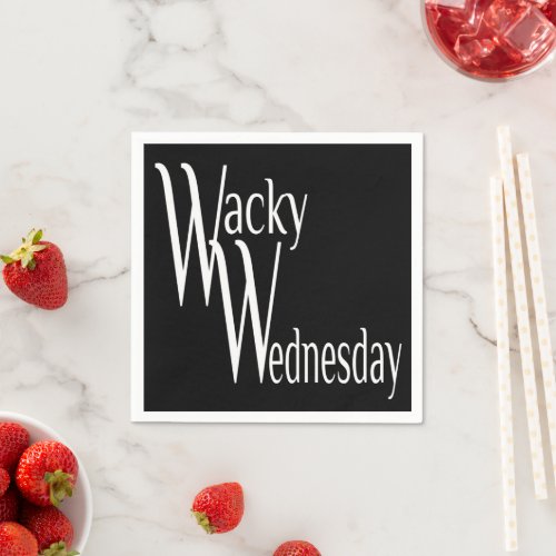 Wacky Wednesday Napkins
