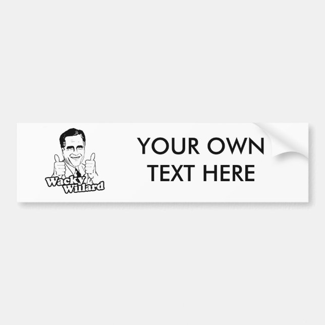 Wacky Willard.png Bumper Sticker (Front)