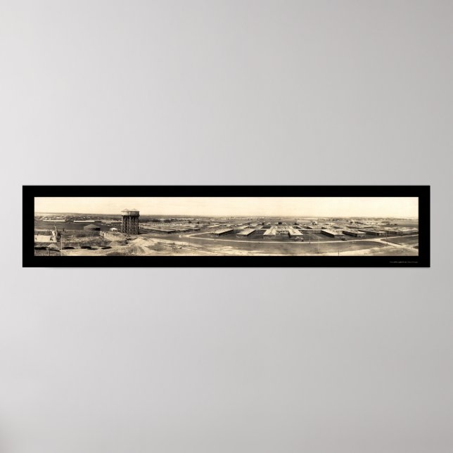 Waco Camp MacArthur Photo 1918 Poster (Front)