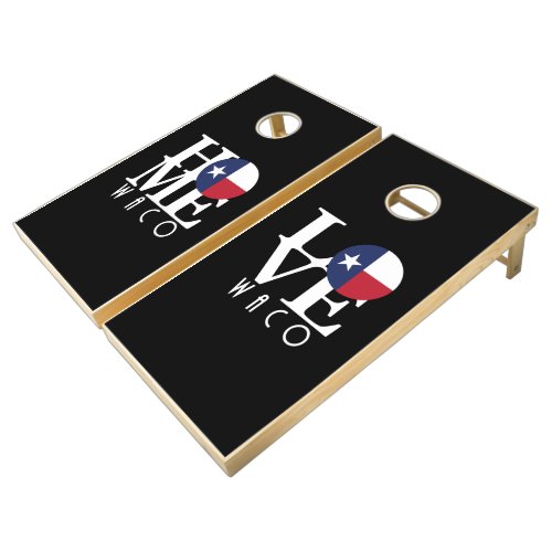 Waco HOME LOVE Cornhole Set