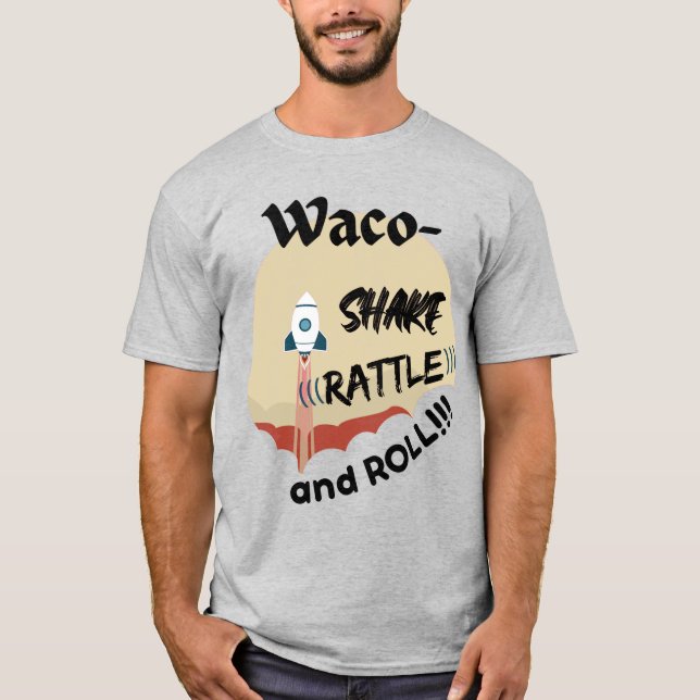 Waco- Shake Rattle and Roll Light Men's T-Shirt (Front)