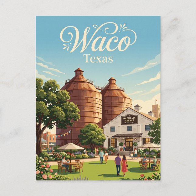 Waco, Texas Postcard (Front)