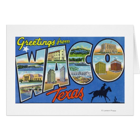 Waco, TexasLarge Letter ScenesWaco, TX Cards (Front Horizontal)