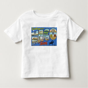 Waco, TexasLarge Letter ScenesWaco, TX Toddler T-shirt
