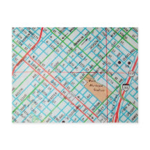 Waco, TX Vintage Map