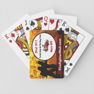 Waco VFD Playing Cards
