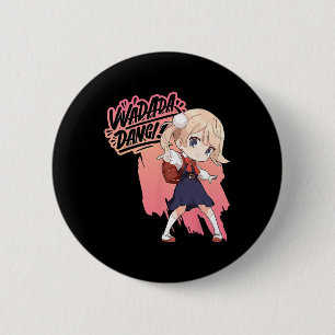 Wadada Dang Shigure Ui Loli Dance Dancing Anime Gi Button
