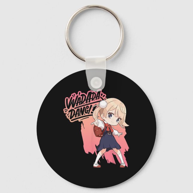 Wadada Dang Shigure Ui Loli Dance Dancing Anime Gi Keychain (Front)