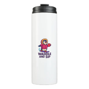 Waddle and Sip Thermal Tumbler