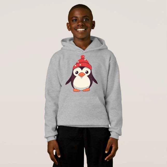 Waddle Claus Hoodie (Front Full)