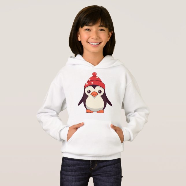 Waddle Claus Hoodie (Front Full)