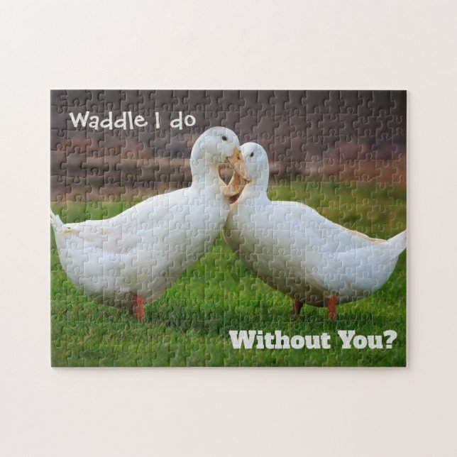 Waddle I Do Funny Ducks Puzzle (Horizontal)
