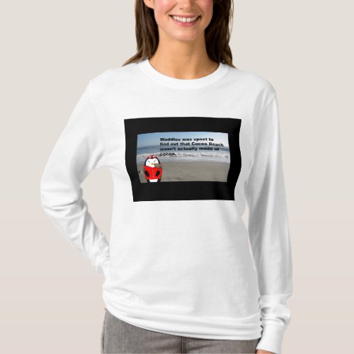 Waddles Cocoa Beach Longsleeve T_shirt