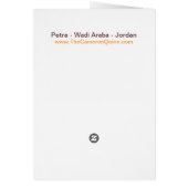 Wadi Araba Cards (Back)