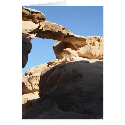 wadi rum arch stone cards (Front)