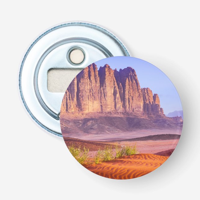 Wadi Rum desert in Jordan, Holiday  Bottle Opener (Front)