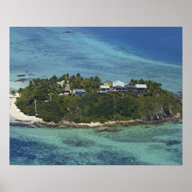 Wadigi Island, Mamanuca Islands, Fiji Poster (Front)