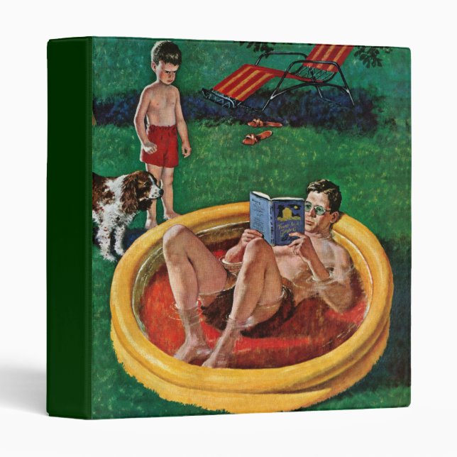 Wading Pool 3 Ring Binder (Front/Spine)