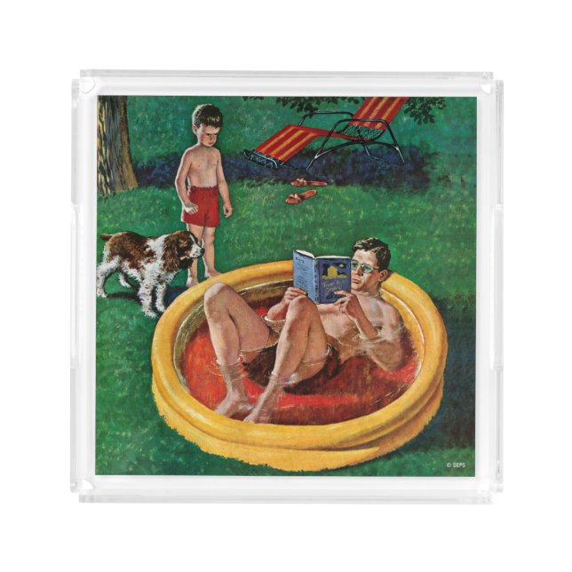 Wading Pool Acrylic Tray (Front)
