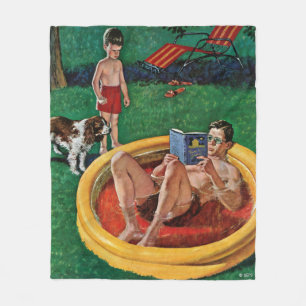 Wading Pool Fleece Blanket