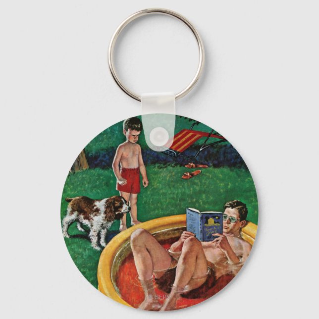 Wading Pool Keychain (Front)