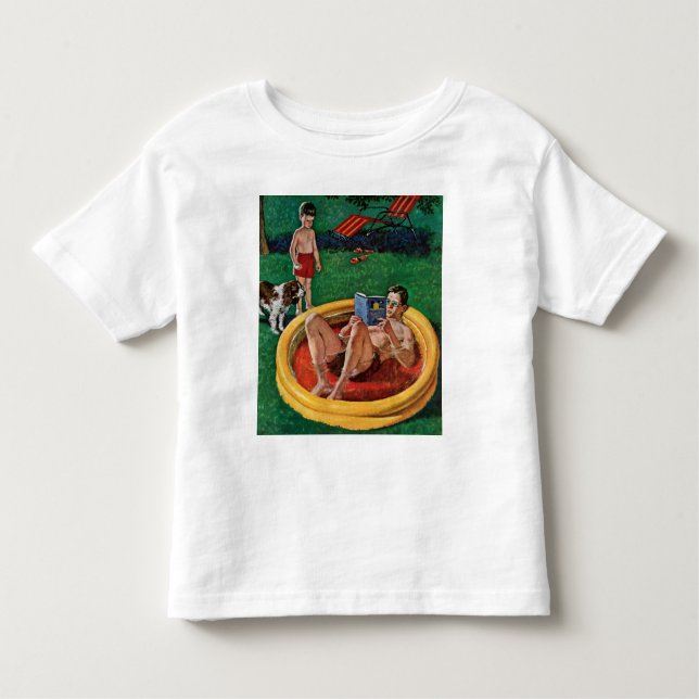 Wading Pool Toddler T-shirt (Front)