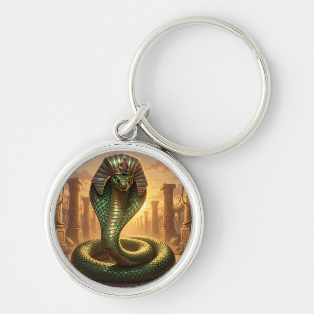 Wadjet – Ägyptische Schlangengöttin´6 Keychain (Front)